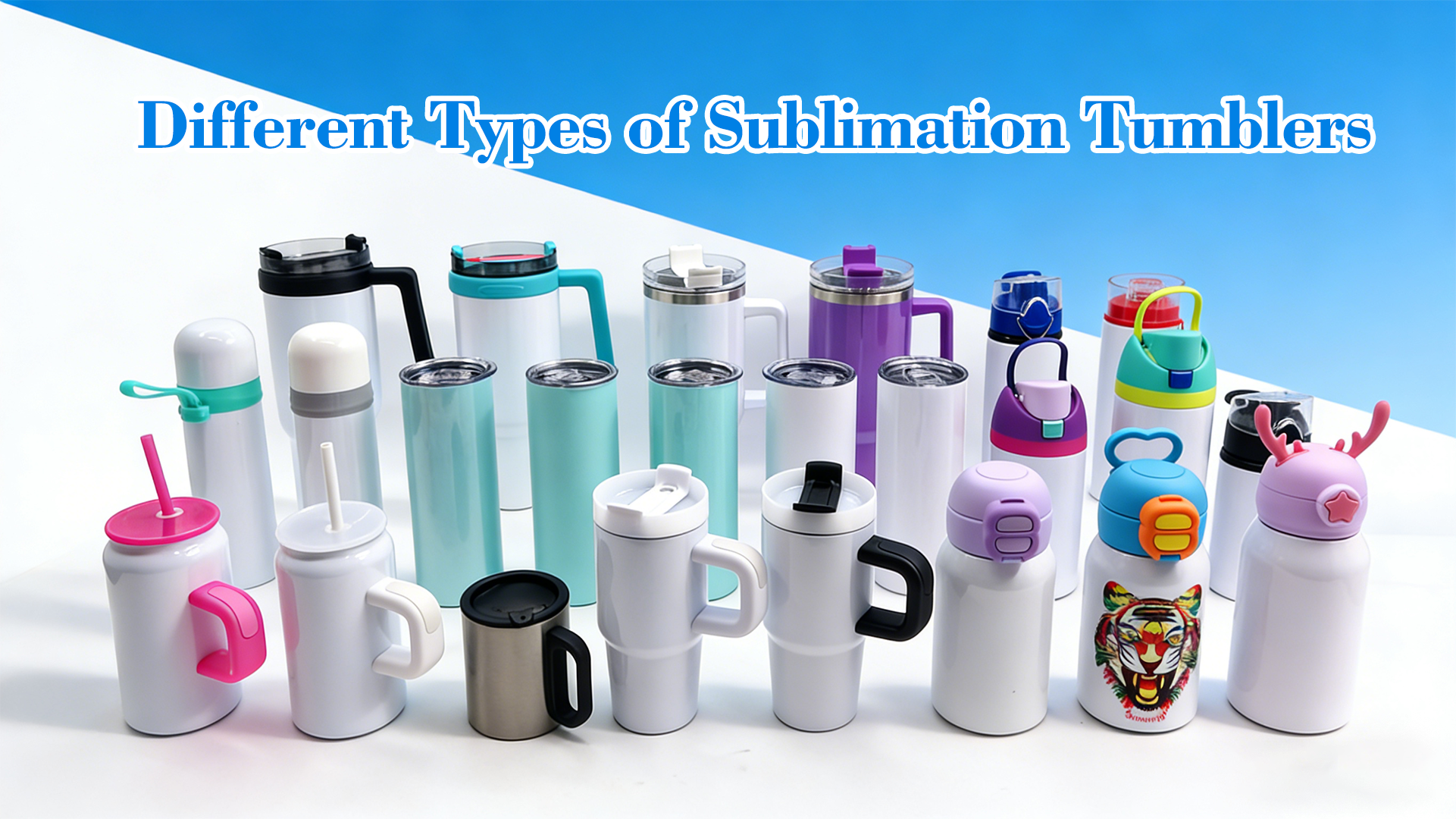 Different Types of Sublimation Tumblers 