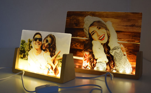 Sublimation LED Acrylic Photo Frame 