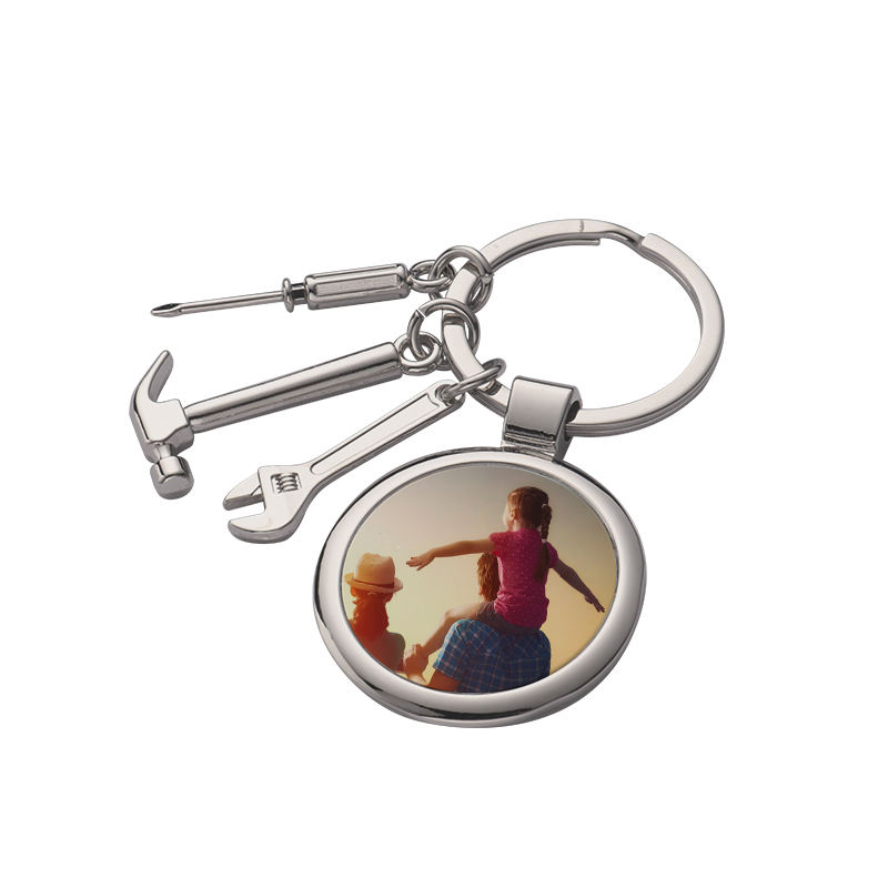 Keychain with tools-Subli-forward