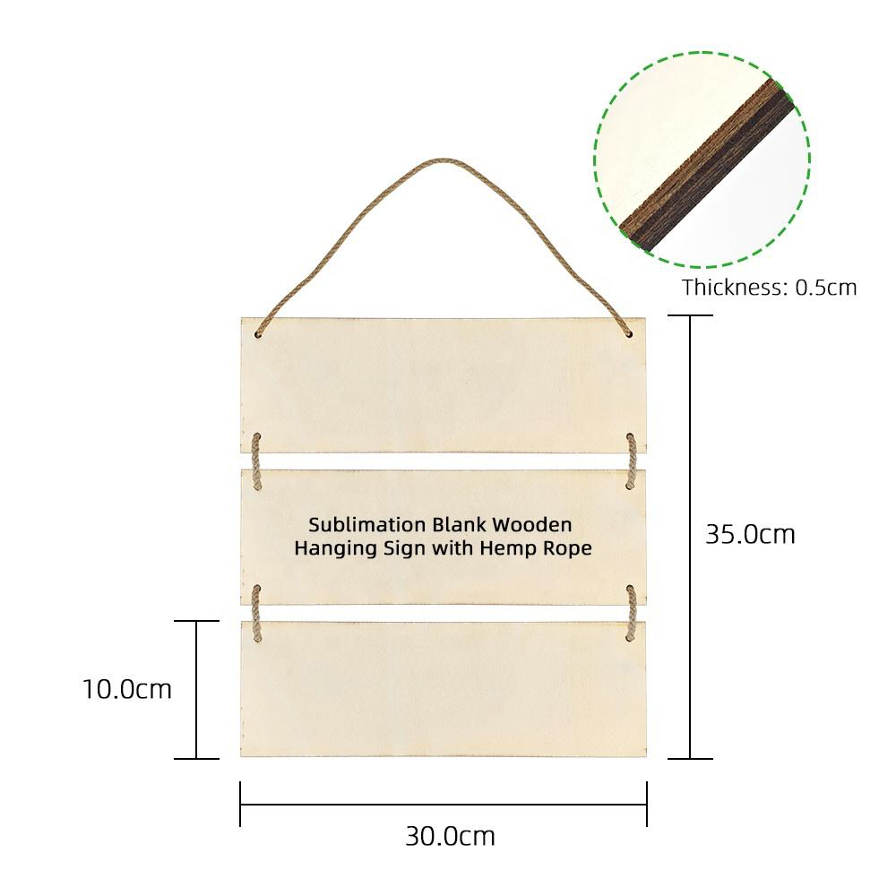 Door Plaques With Rope-Subli-forward