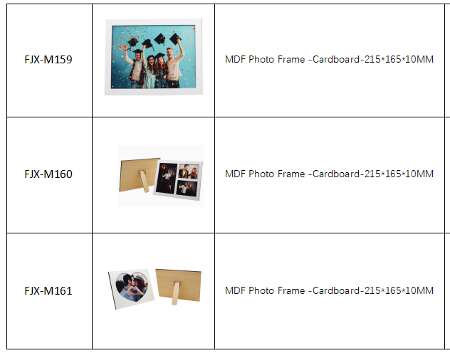 Subli Frame MDF Photo Frame -Subli-forward